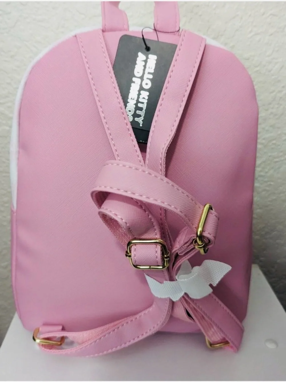 Hello Kitty Strawberry Milk Sanrio Bioworld Mini Backpack NWT